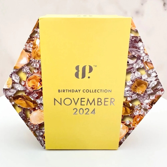 Bomb Party November Amber Topaz Sparkling Journeys Earrings RBP8407 NWT - Picture 4 of 4